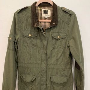 Kut from the Kloth Green Jacket